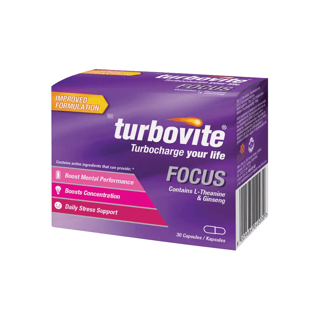Turbovite Focus Capsules, 30's - Vaids Pharmacy