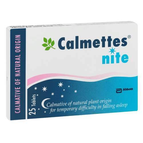 Calmettes Nite 125mg Tablets, 25's - Vaids Pharmacy