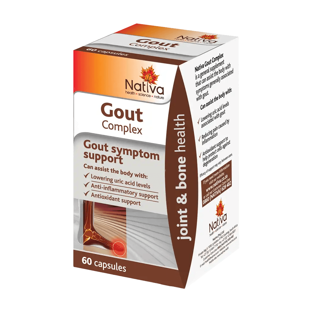 Nativa Gout Complex Capsules, 60's - Vaids Pharmacy