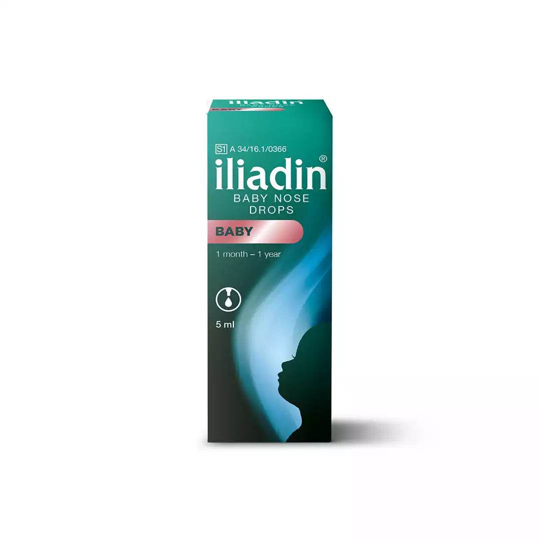 iliadin Nose Drop Infant 0.01%, 5ml - Vaids Pharmacy