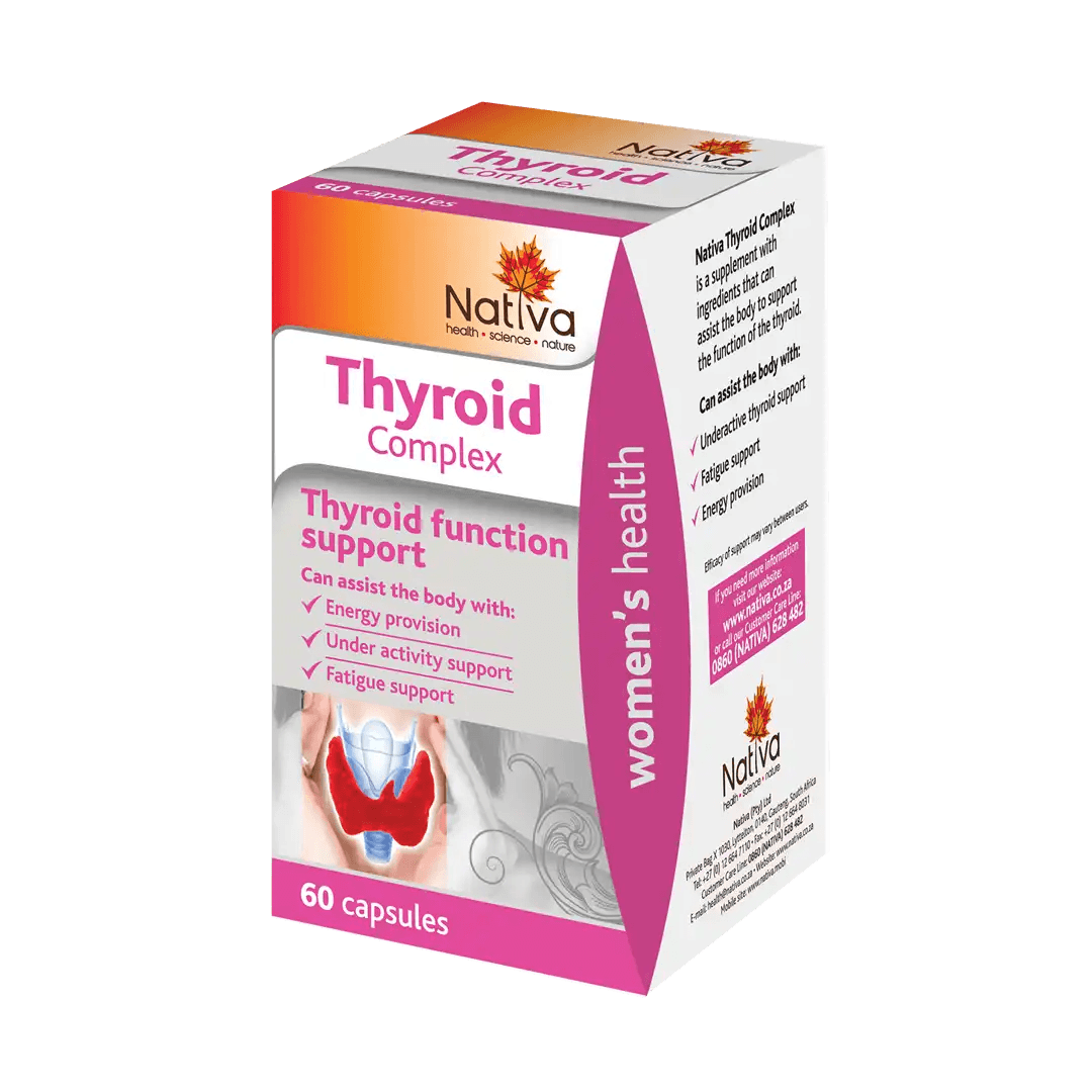 Nativa Thyroid Complex Capsules, 60's - Vaids Pharmacy