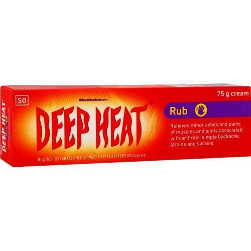 Deep Heat Rub, 75g - Vaids Pharmacy