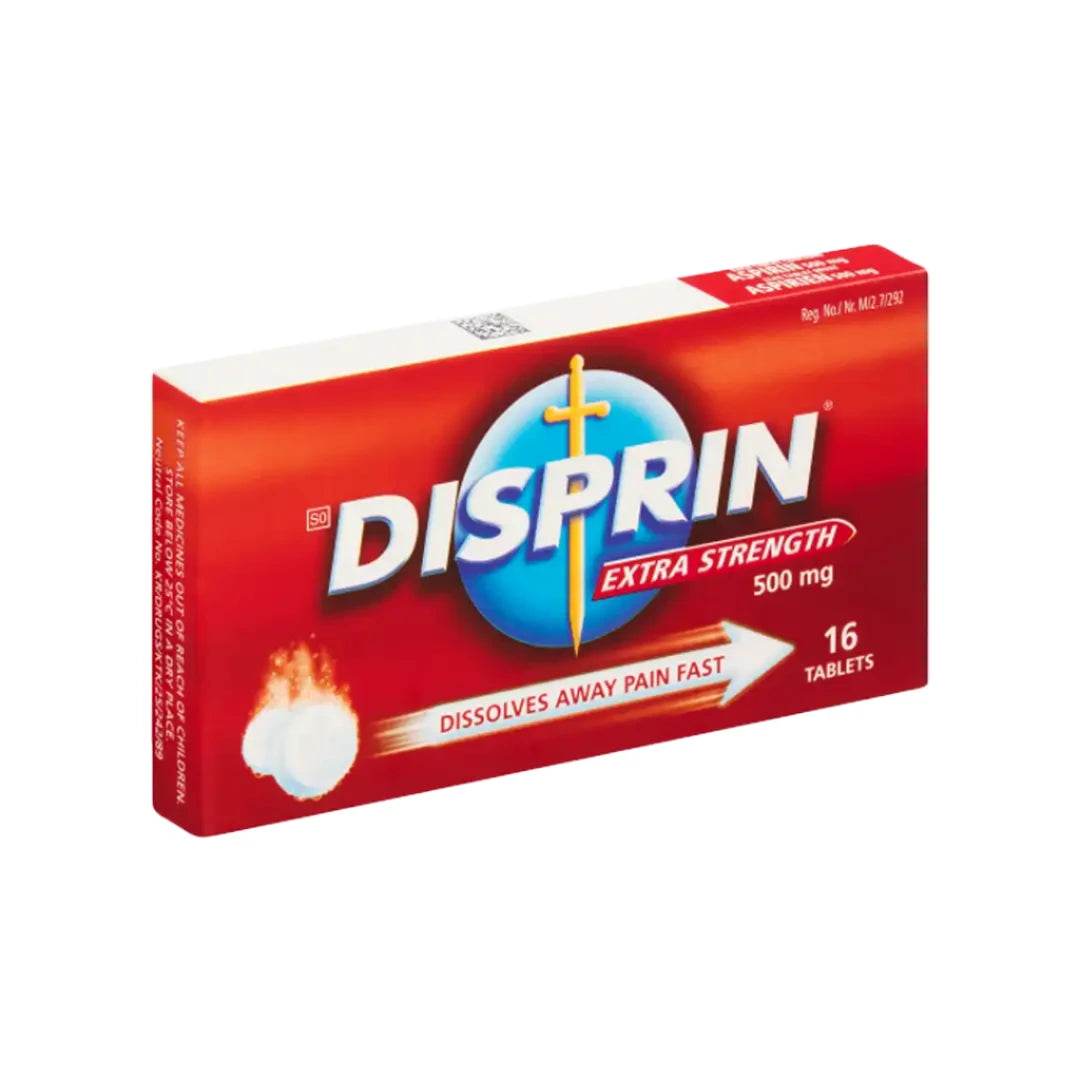 Disprin Extra Strength Tablets, 16's - Vaids Pharmacy