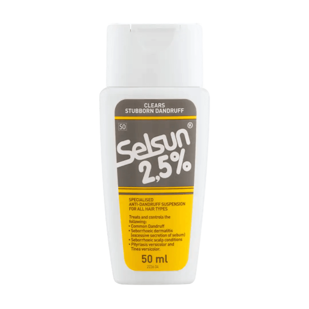 Selsun 2.5% Shampoo, 50ml - Vaids Pharmacy