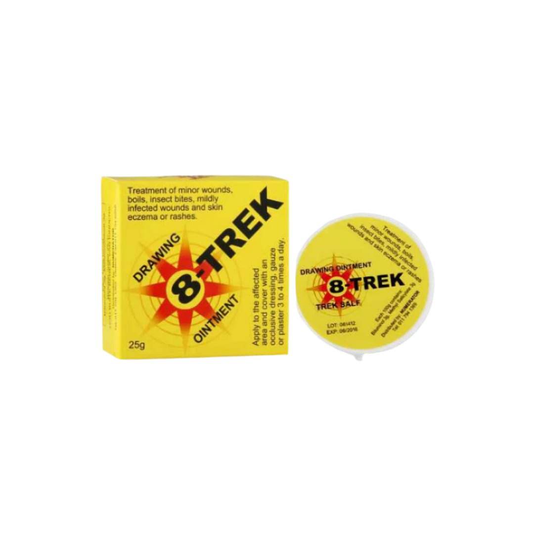 8 - Trek Drawing Ointment, 25g - Vaids Pharmacy8 - Trek Drawing Ointment, 25g8 - TrekVaids Pharmacy52121