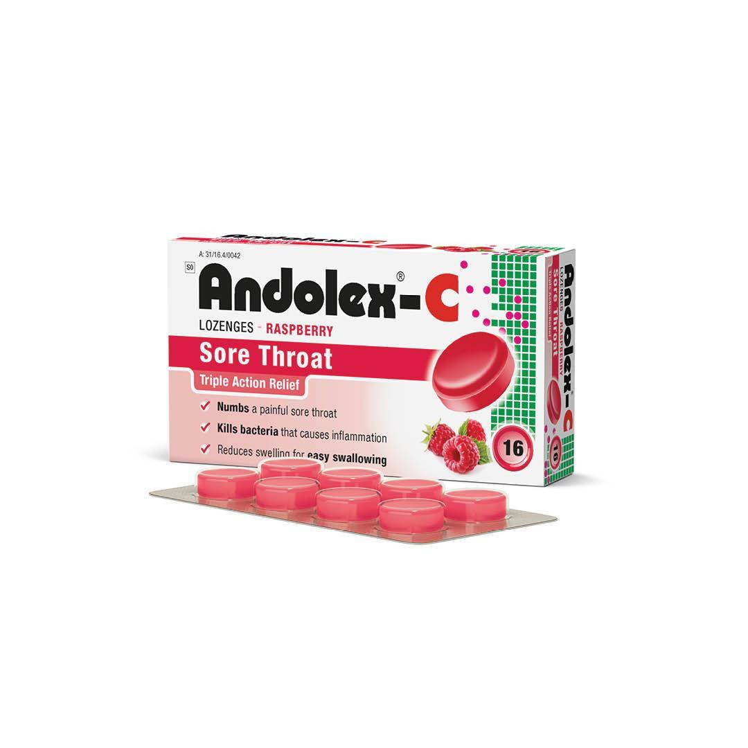 Andolex-C Lozenges Assorted, 16's - Vaids Pharmacy
