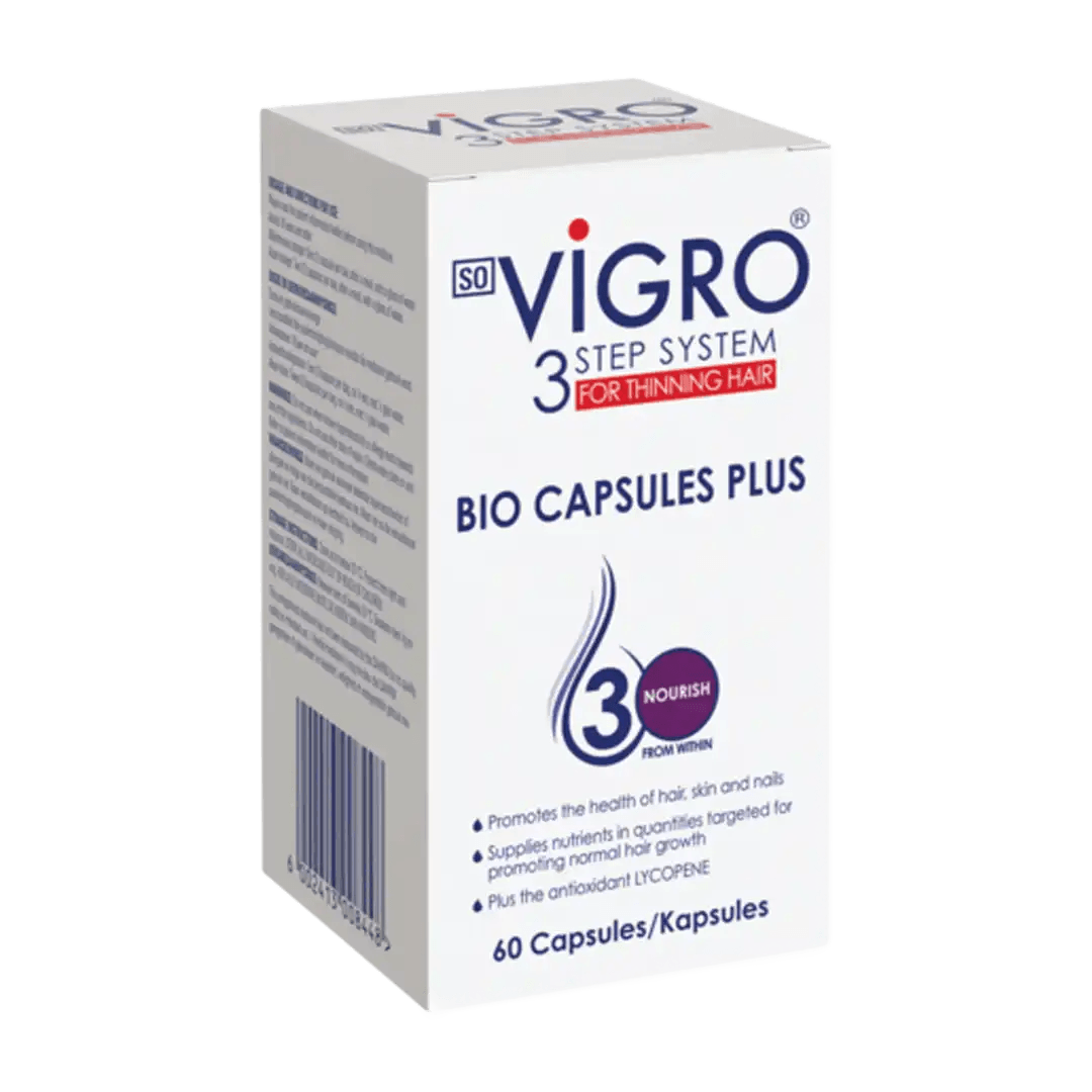 Vigro Plus Hair Bio Capsules, 60's - Vaids Pharmacy
