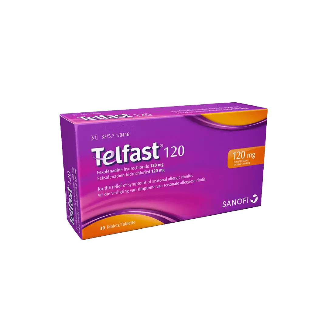 Telfast Tabs 120Mg, 30's - Vaids Pharmacy