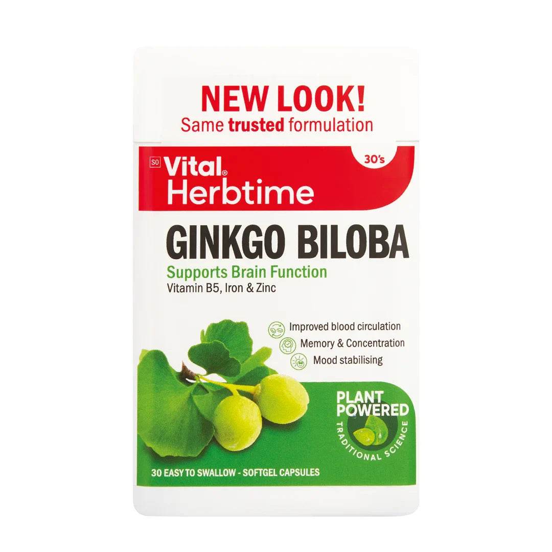Vital Ginkgo Biloba Capsules, 30's - Vaids Pharmacy