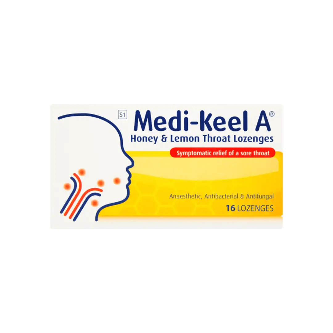 Medi-Keel A Throat Lozenges, 16's - Vaids Pharmacy