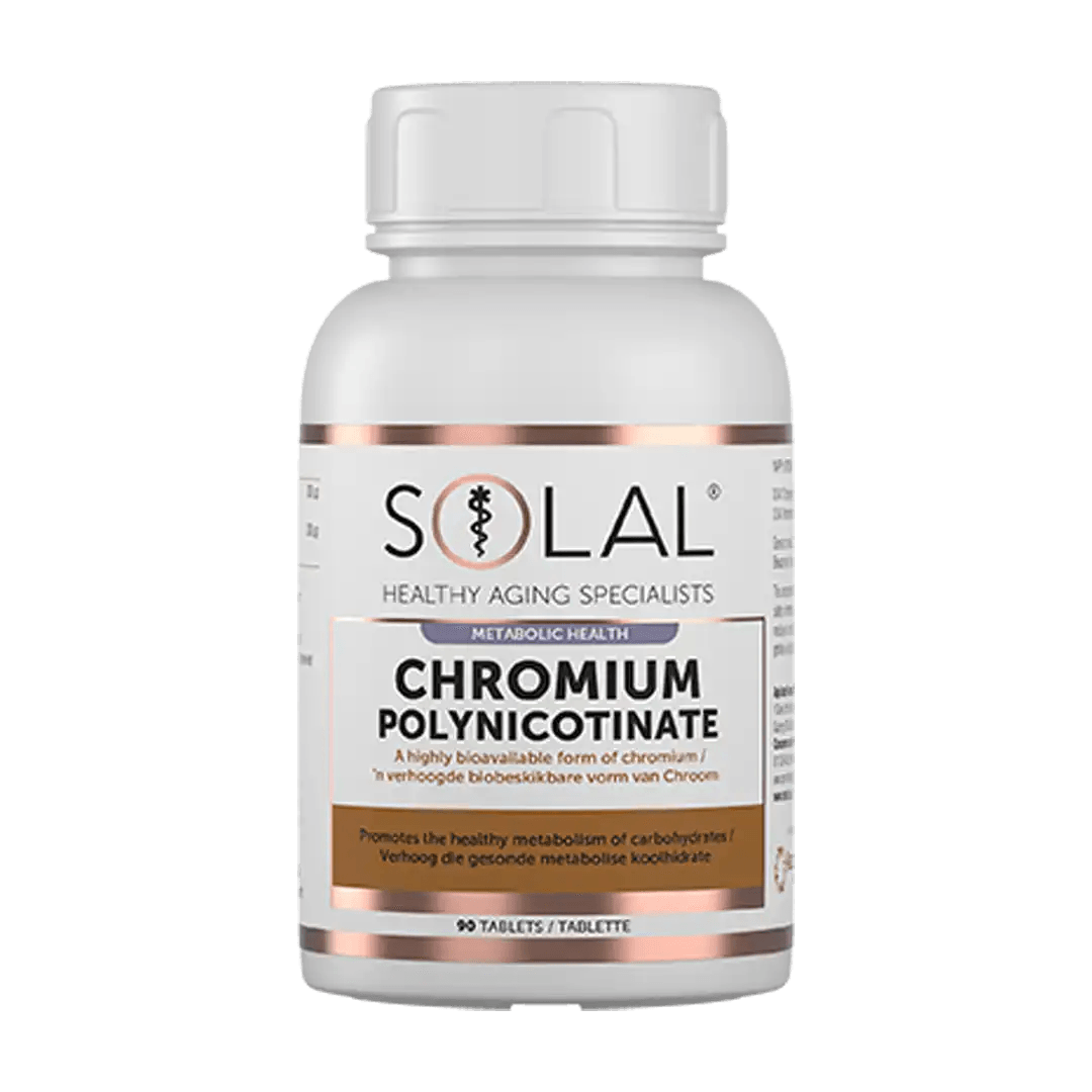 Solal Chromium Polynicotinate Tablets, 90's - Vaids Pharmacy