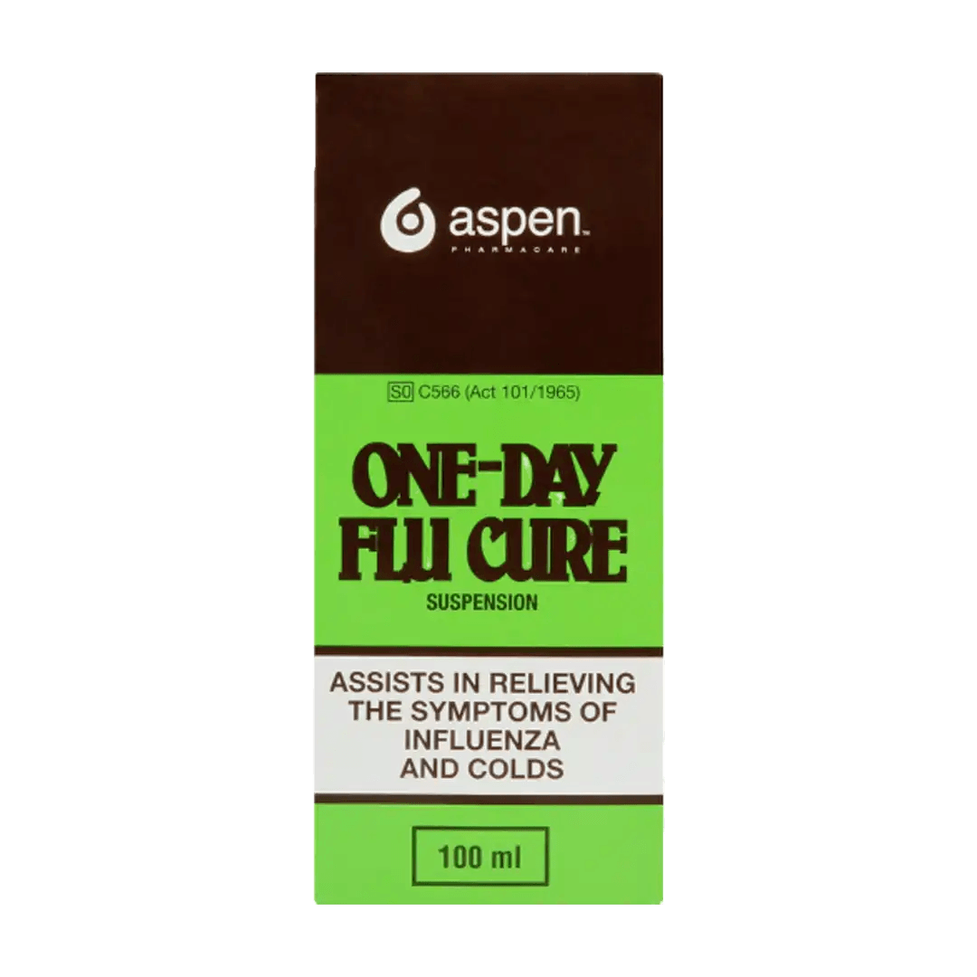 Aspen One-Day Flu Cure Suspension, 100ml - Vaids Pharmacy
