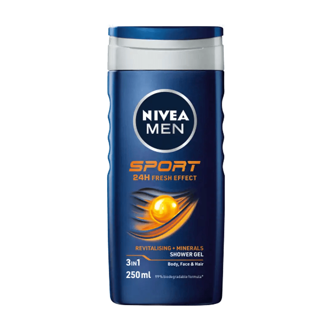 Nivea Men Shower Gel Assorted, 250ml - Vaids Pharmacy