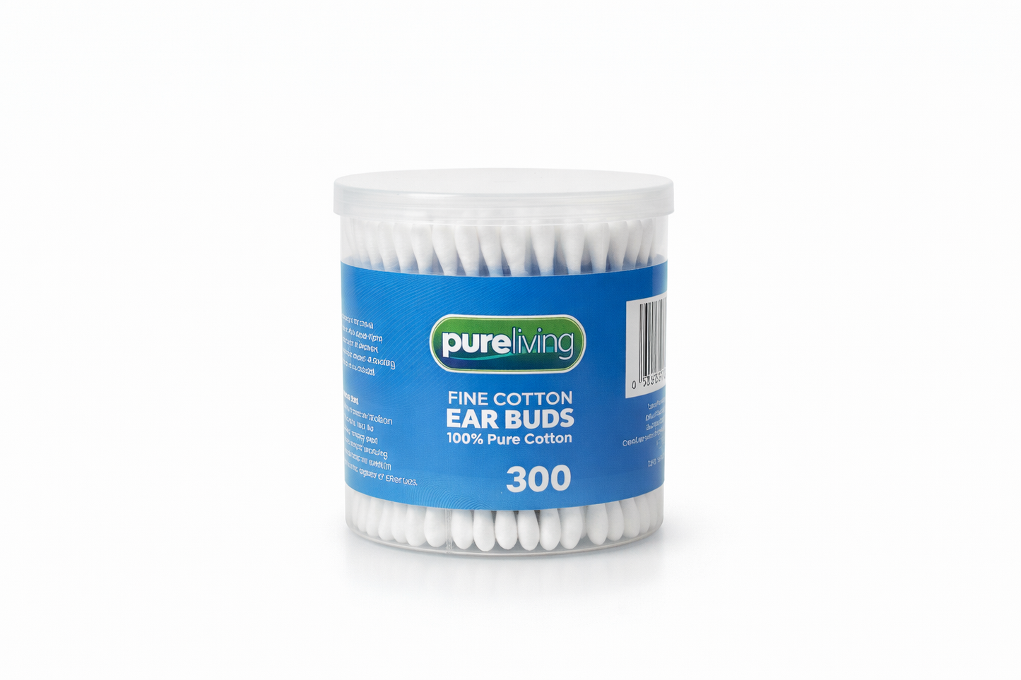 Cotton Ear Buds 300's PURE LIVING