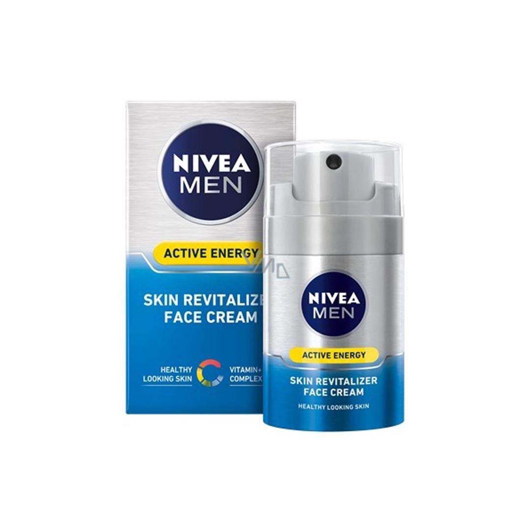 Nivea For Men Active Energy Face Cream, 50ml - Vaids Pharmacy