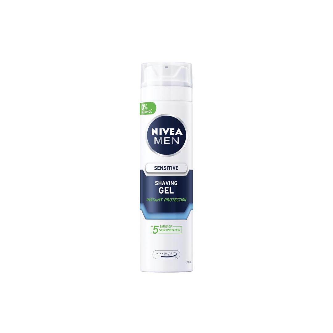 Nivea Men Sensitive Shaving Gel, 200ml - Vaids Pharmacy