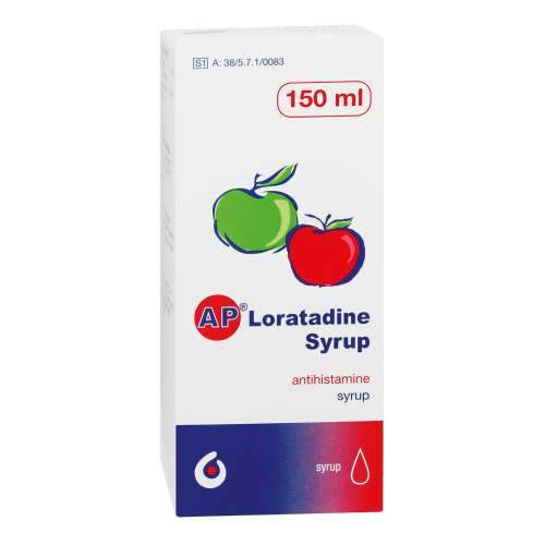 Ap - Loratidine Syrup, 150ml - Vaids PharmacyAp - Loratidine Syrup, 150mlLoratadineVaids Pharmacy704886001