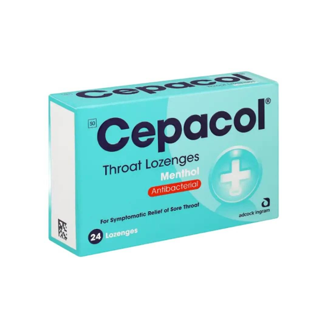 Cepacol Throat Lozenges Menthol, 24's - Vaids PharmacyCepacol Throat Lozenges Menthol, 24'sAdcock Ingram