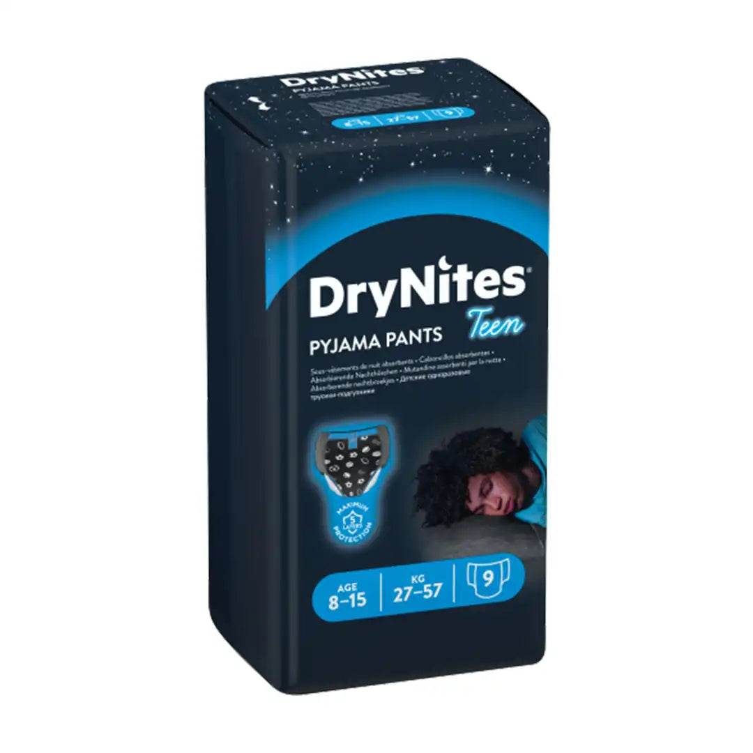 Drynites Boys 8 - 15 Yrs 9's - Vaids PharmacyDrynites Boys 8 - 15 Yrs 9'sHuggiesVaids Pharmacy210598