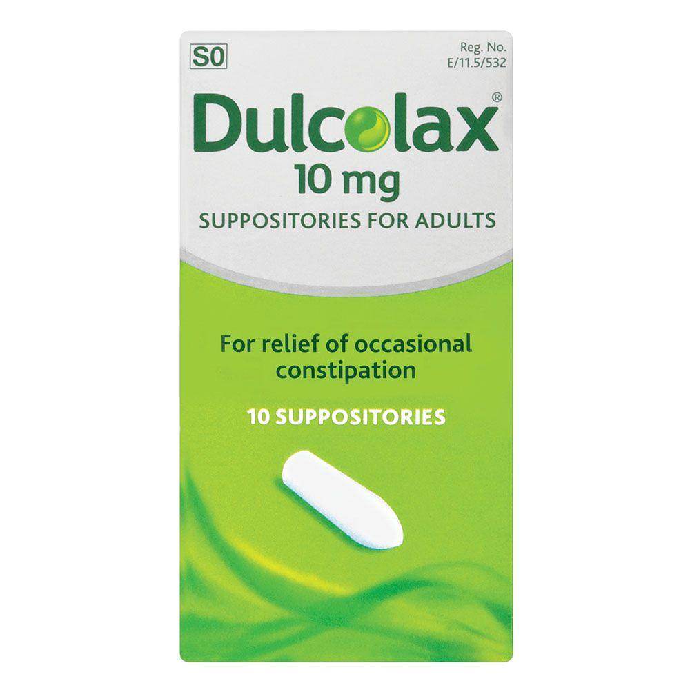Dulcolax Suppositries Adult 10Mg, 10's - Vaids Pharmacy
