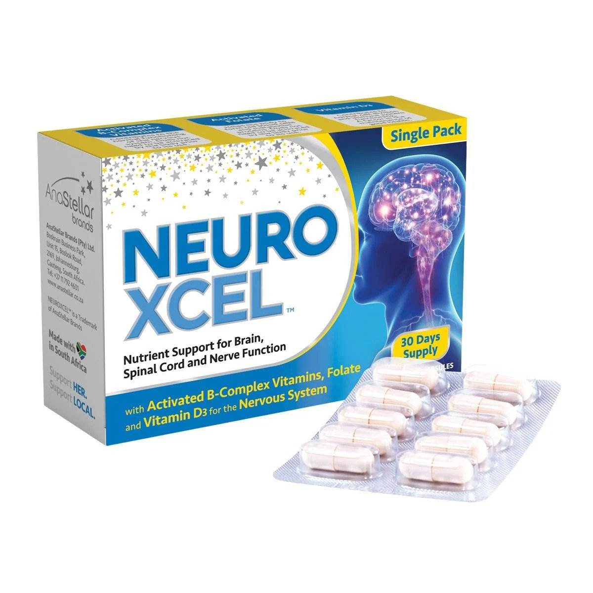 Neuro Xcel Caps, 30's - Vaids Pharmacy