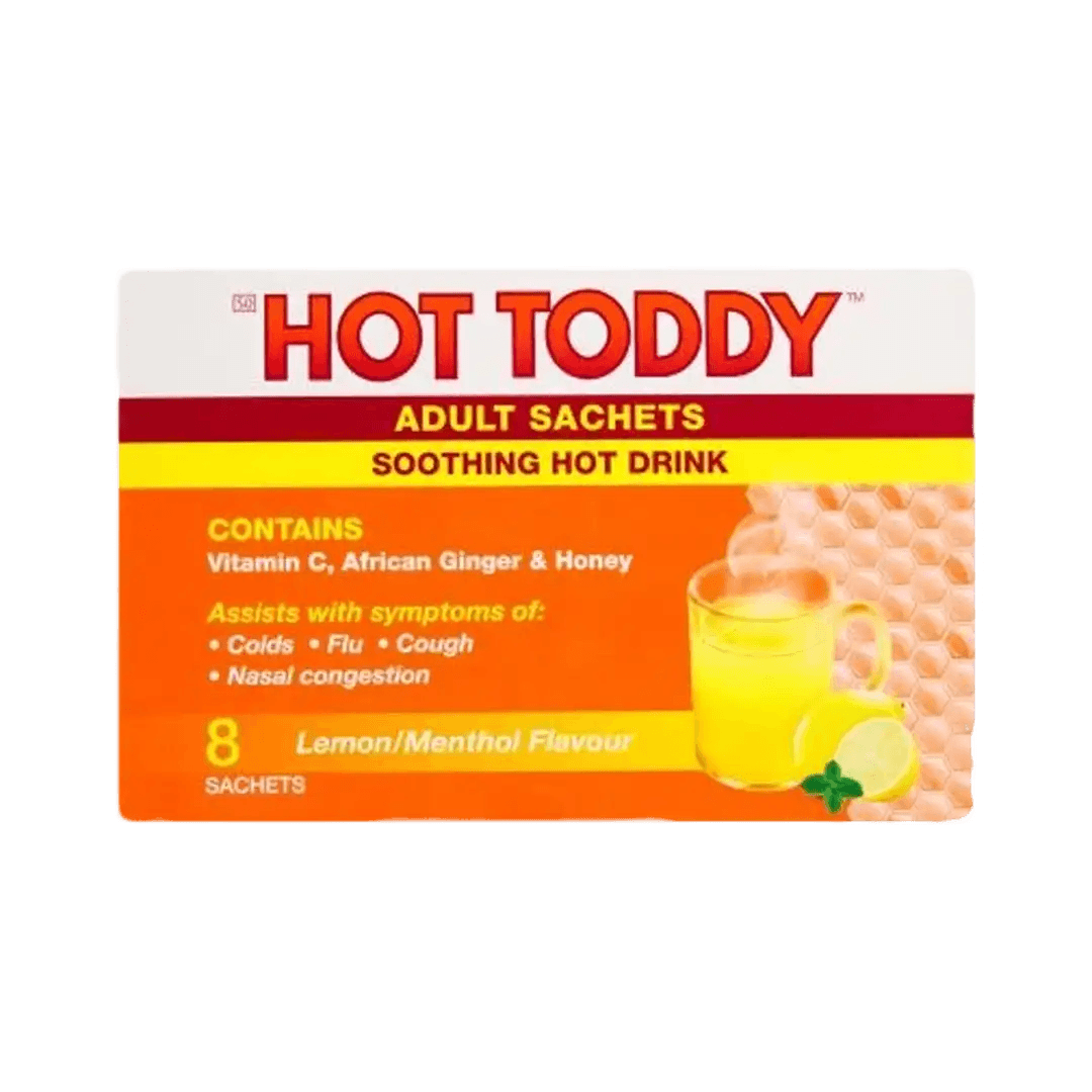 Hot Toddy Adult Sachets, 8's - Vaids PharmacyHot Toddy Adult Sachets, 8'sHot ToddyVaids Pharmacy94846