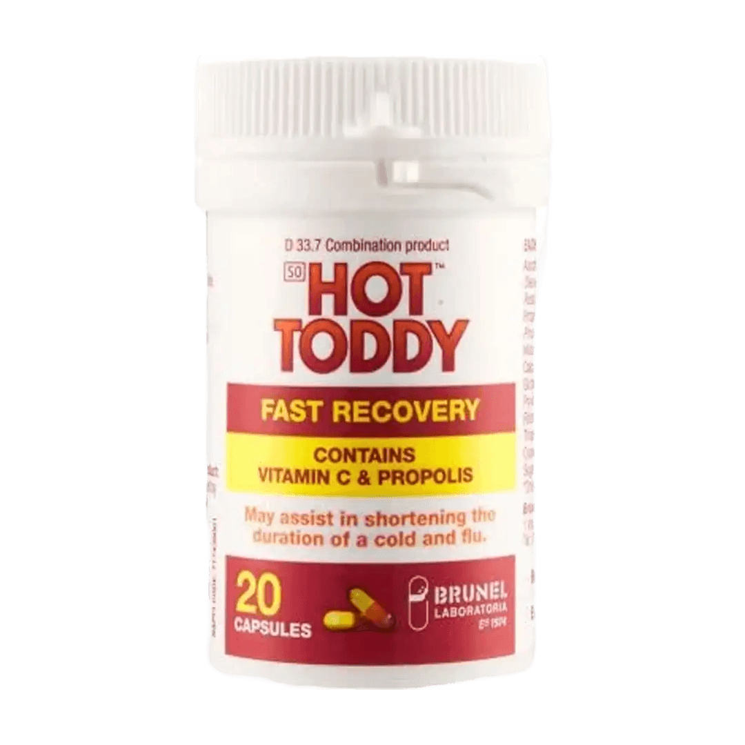 Hot Toddy Fast Recovery Capsules. 20's - Vaids PharmacyHot Toddy Fast Recovery Capsules. 20'sHot ToddyVaids Pharmacy153557