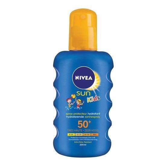 Nivea Sun Kids Moisturising Spray SPF50+, 200ml - Vaids Pharmacy