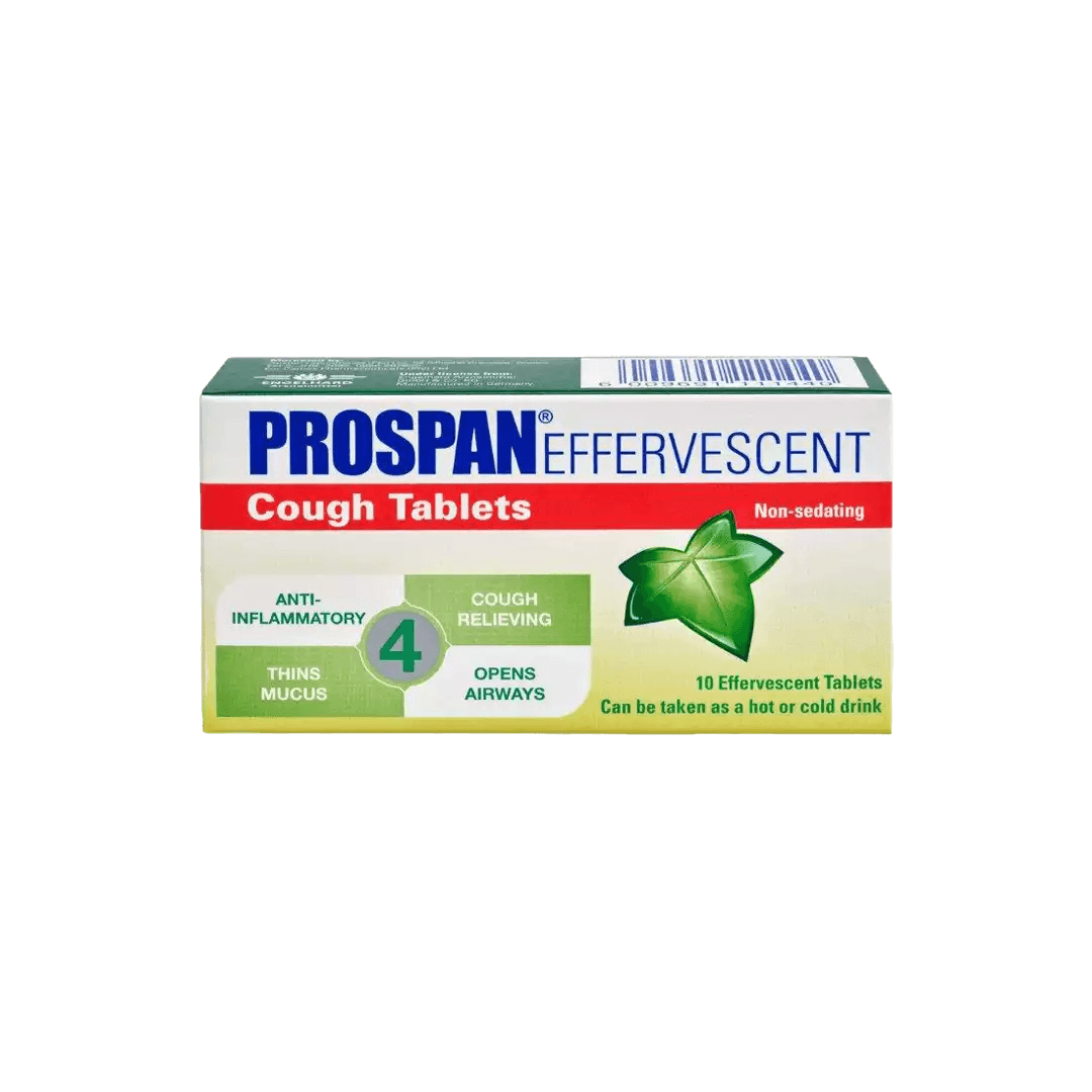 Prospan Cough Effervescent Tablets, 10's - Vaids PharmacyProspan Cough Effervescent Tablets, 10'sProspanVaids Pharmacy139552