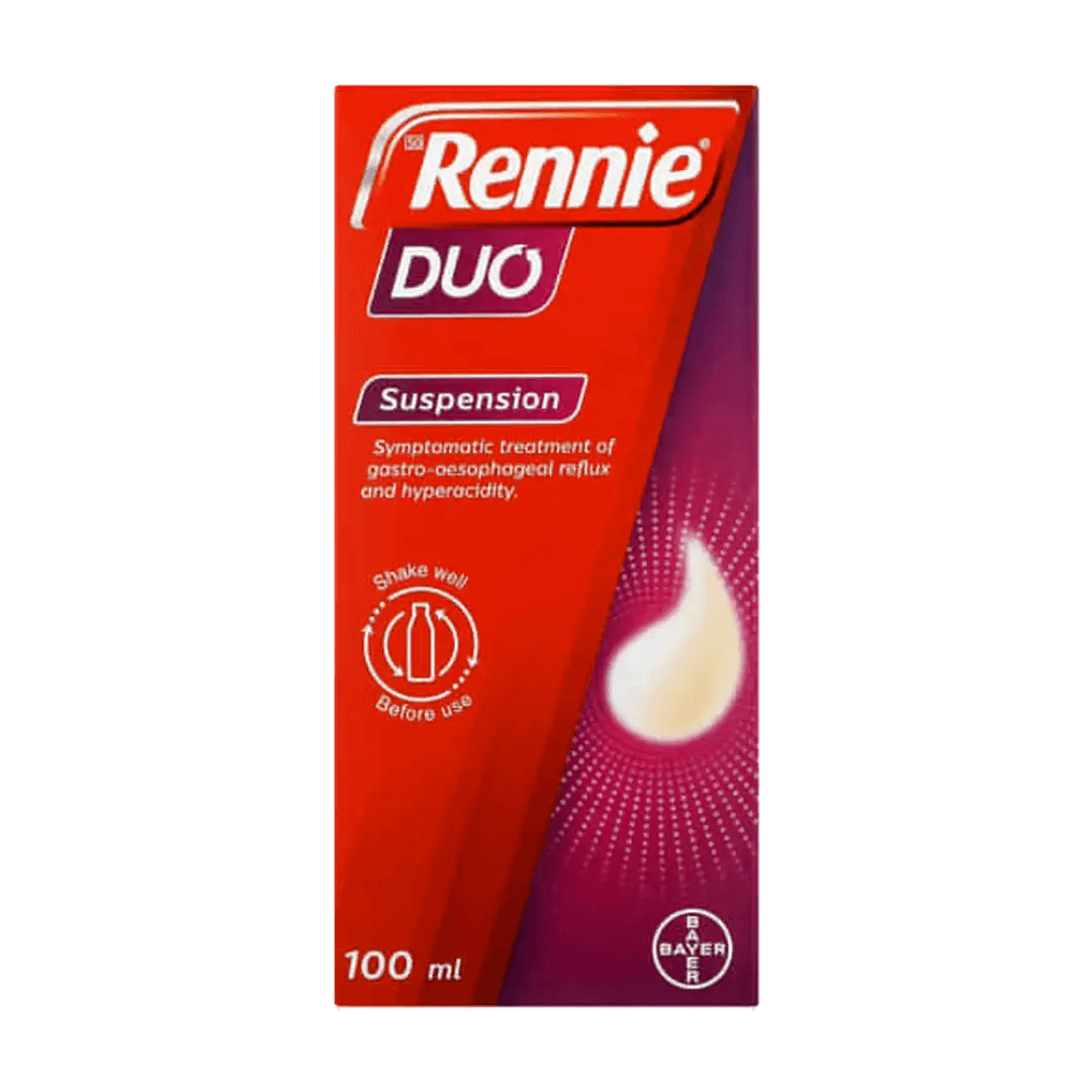 Rennie Suspension Duo, 100ml - Vaids PharmacyRennie Suspension Duo, 100mlBayerVaids Pharmacy247132