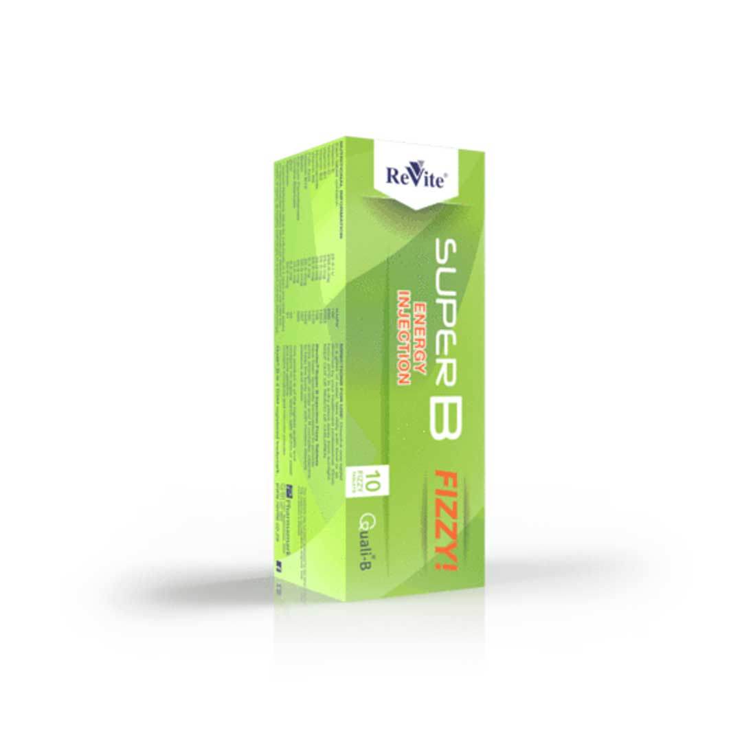 Revite Super B Inject Effervescent, 10's - Vaids PharmacyRevite Super B Inject Effervescent, 10'sReviteVaids Pharmacy160334