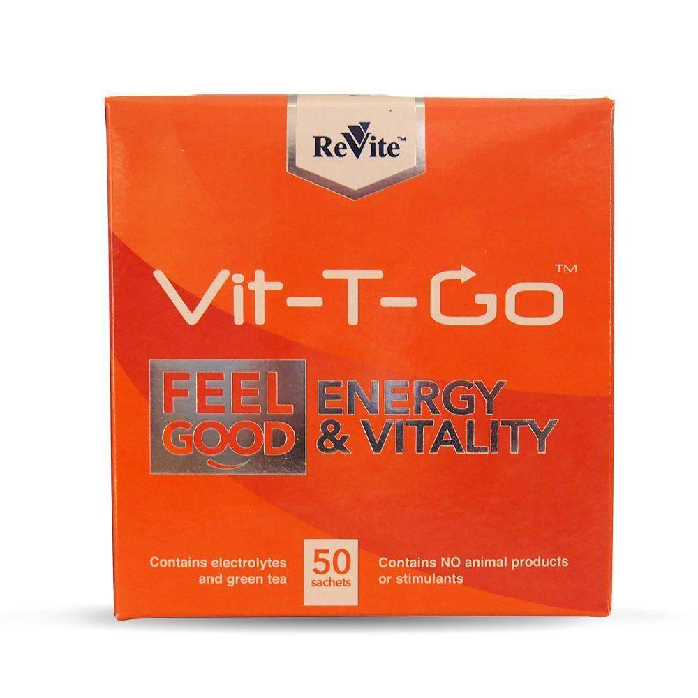 Revite Vit - T - Go Sachets, 50's - Vaids PharmacyRevite Vit - T - Go Sachets, 50'sReviteVaids Pharmacy702905003