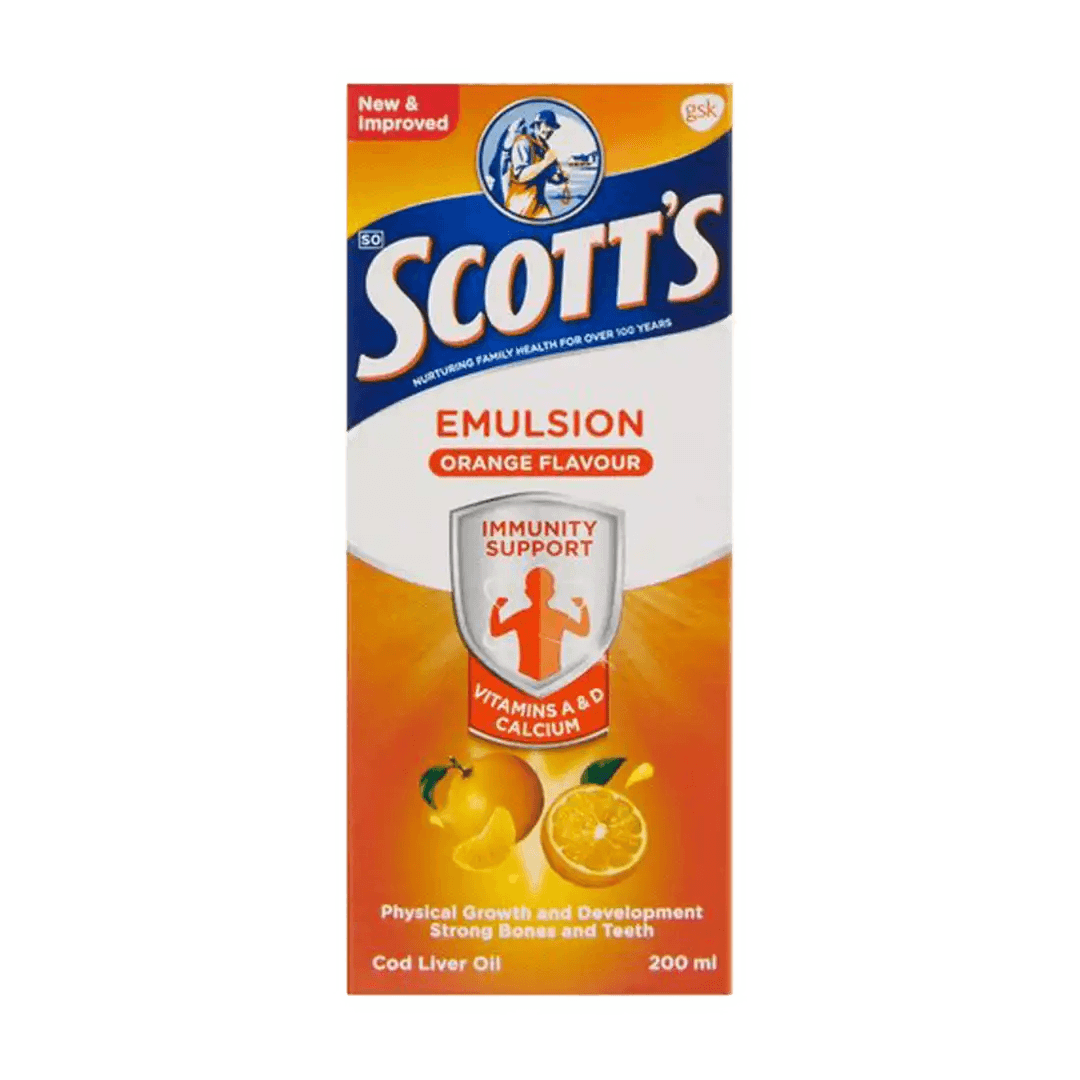 Scotts Emulsion Orange, 200ml - Vaids PharmacyScotts Emulsion Orange, 200mlScotts EmulsionVaids Pharmacy875163017