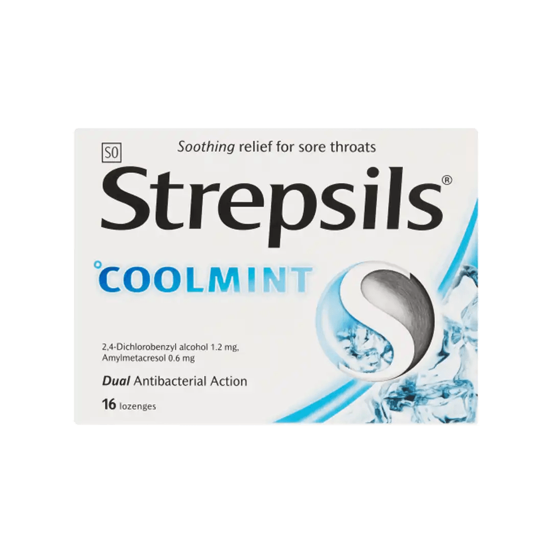 Strepsils Lozenges Coolmint, 16's - Vaids PharmacyStrepsils Lozenges Coolmint, 16'sReckitt BenckiserVaids Pharmacy120281
