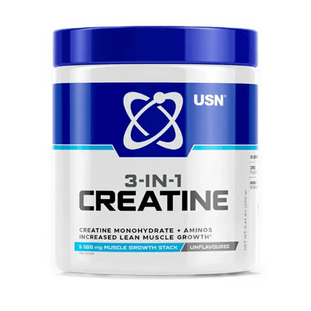 USN 3 - in - 1 Creatine 200g, Assorted - Vaids PharmacyUSN 3 - in - 1 Creatine 200g, AssortedUSNVaids Pharmacy263291