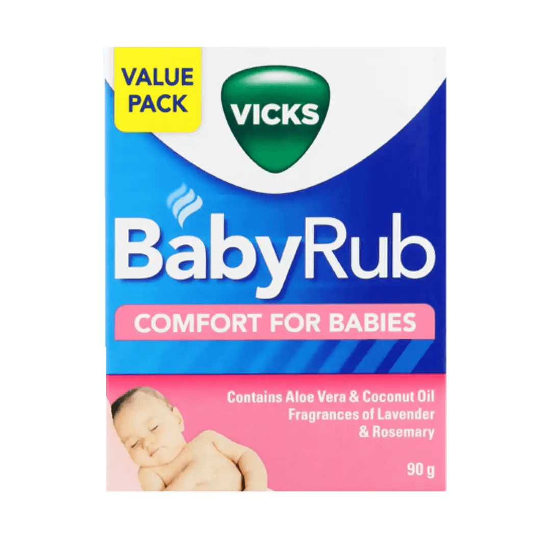 Vicks Baby Rub, 90g - Vaids PharmacyVicks Baby Rub, 90gVicksVaids Pharmacy248582