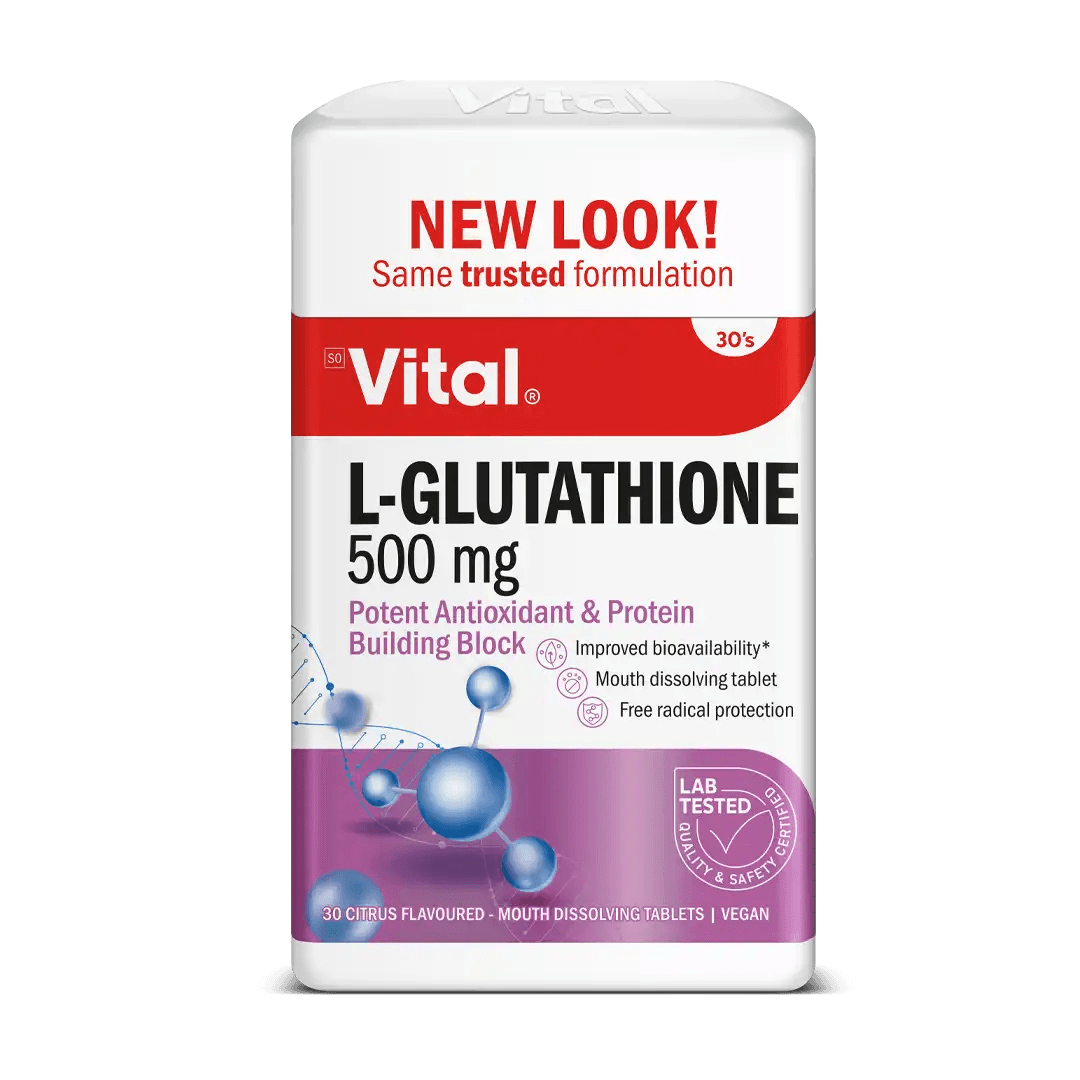 Vital L - Glutathione 500mg Tablets, 30's - Vaids PharmacyVital L - Glutathione 500mg Tablets, 30'sVitalVaids Pharmacy255039