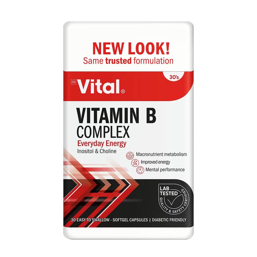 Vital Vitamin B Complex Capsules, 60's - Vaids PharmacyVital Vitamin B Complex Capsules, 60'sVitalVaids Pharmacy813451027