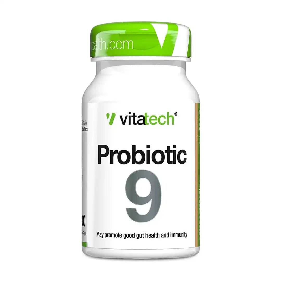 Vitatech Probiotic 9 - Strain Capsules, 30's - Vaids PharmacyVitatech Probiotic 9 - Strain Capsules, 30'sVitatech