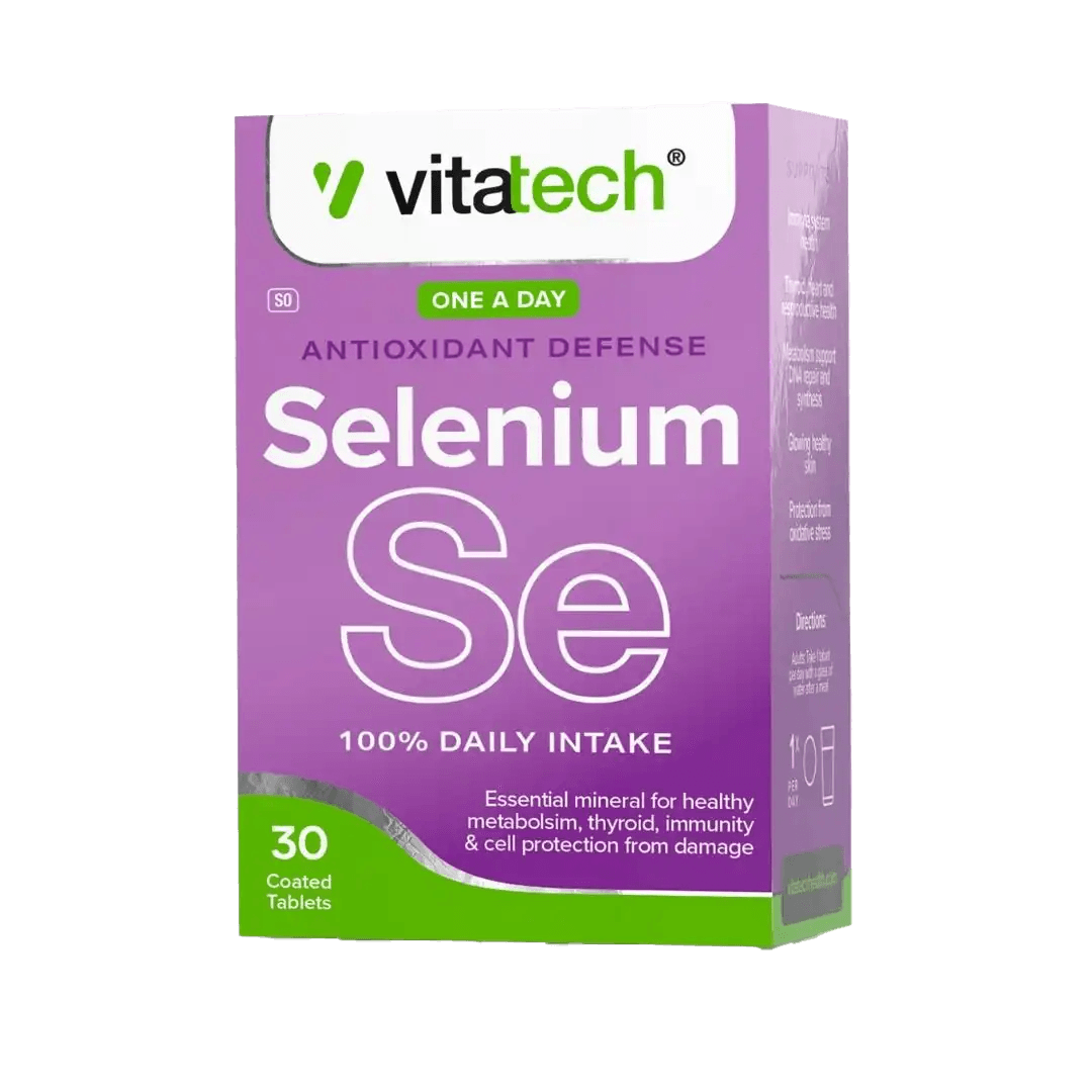 Vitatech Selenium Tablets, 30's - Vaids PharmacyVitatech Selenium Tablets, 30'sVitatechVaids Pharmacy282882