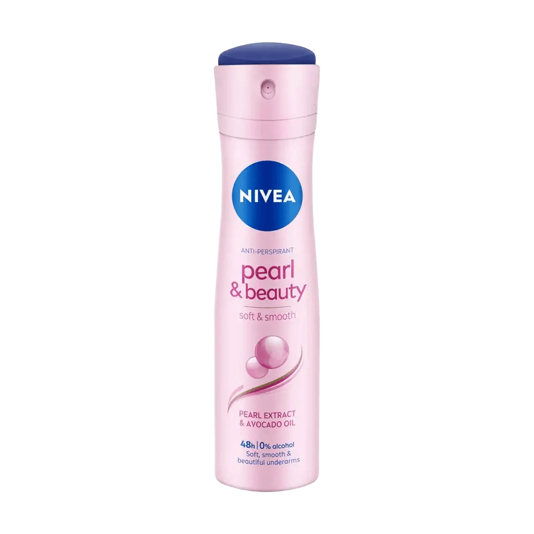 Nivea Women Deodorant Pearl Beauty, 150ml - Vaids Pharmacy