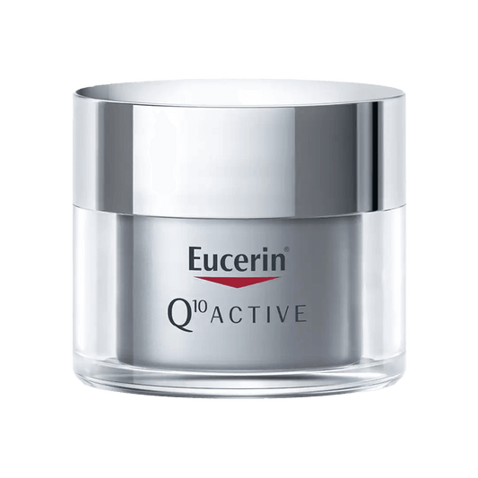 Eucerin Q10 Active Anti-Wrinkle Night Cream, 50ml - Vaids Pharmacy