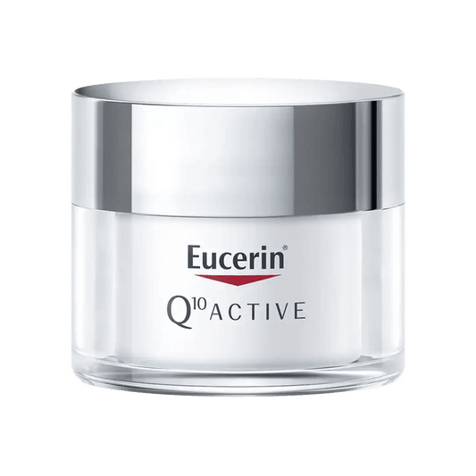 Eucerin Q10 Active Anti-Wrinkle Day Cream for Dry Skin, 50ml - Vaids Pharmacy
