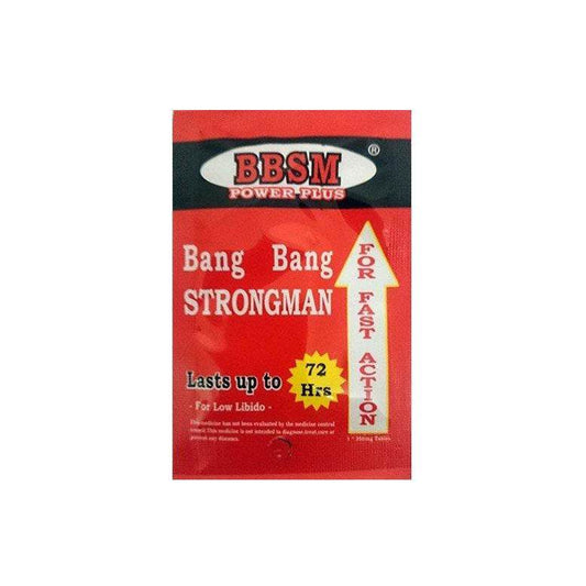 Bang Bang Strongman Tablets, 1's - Vaids Pharmacy