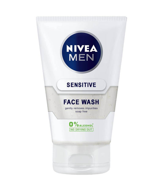 Nivea Men Face Wash Sensitive, 100ml - Vaids Pharmacy
