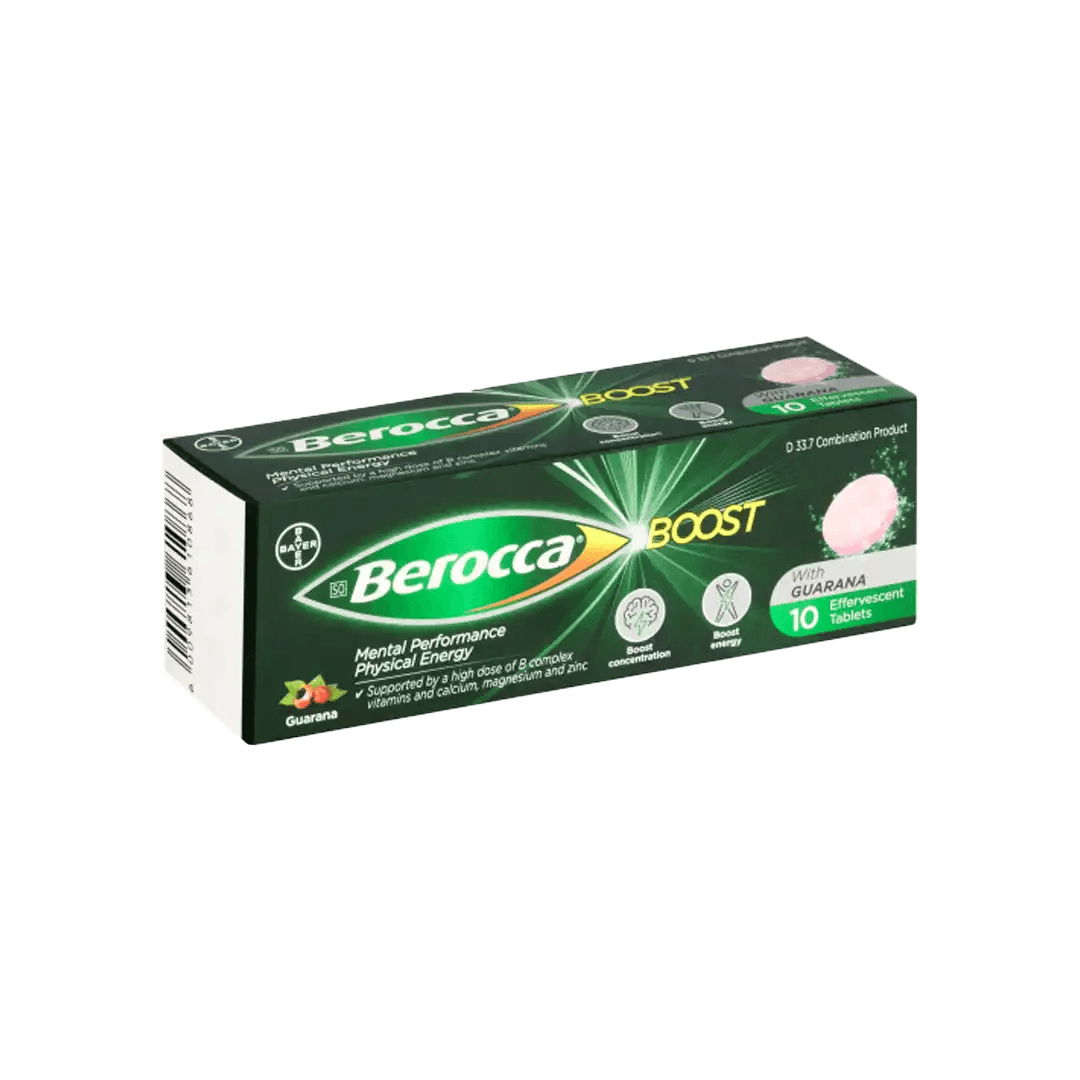 Berocca Boost Effervescent Tablets, 10's - Vaids Pharmacy