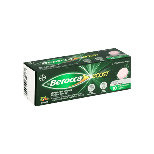 Berocca Boost Effervescent Tablets, 10's - Vaids Pharmacy