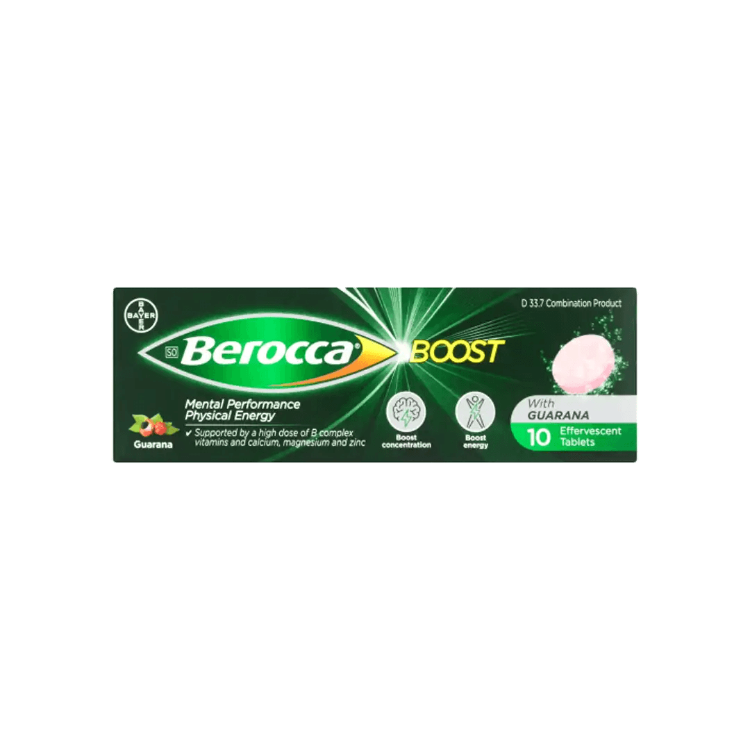 Berocca Boost Effervescent Tablets, 10's - Vaids Pharmacy