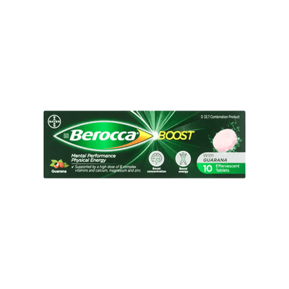 Berocca Boost Effervescent Tablets, 10's - Vaids Pharmacy