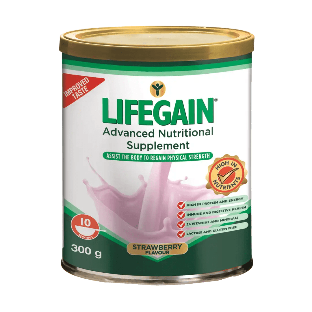 Lifegain Strawberry, 300g - Vaids Pharmacy